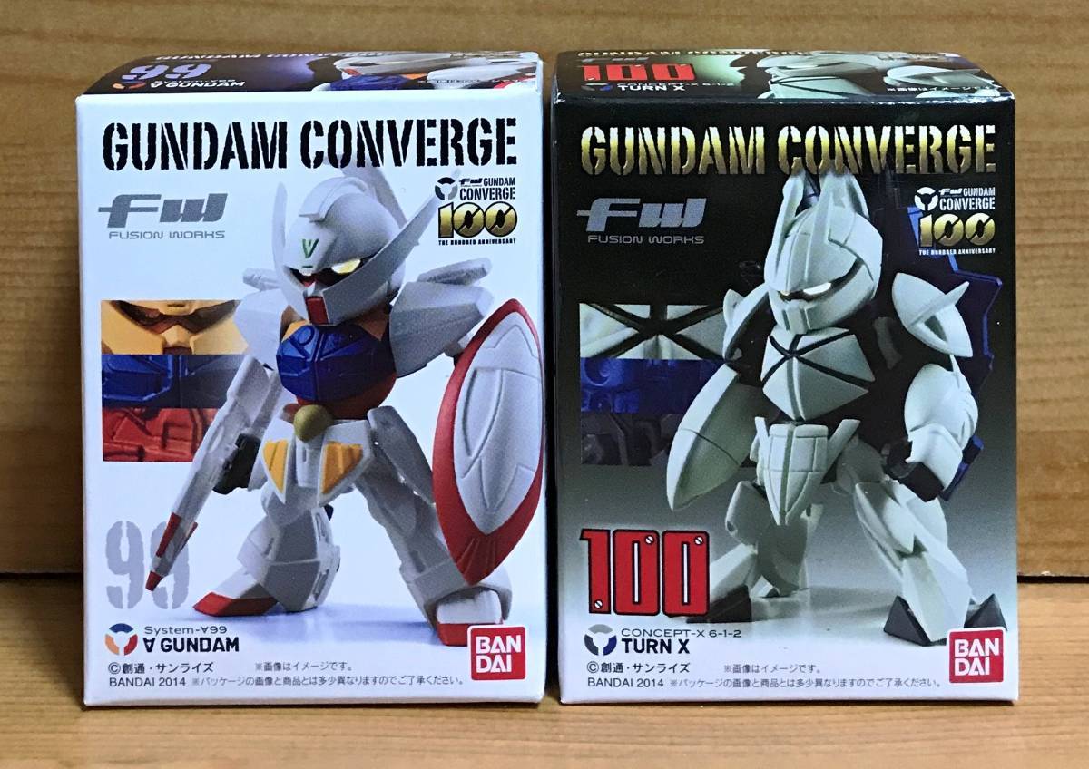 【新品未開封】　ガンダムコンバージ17　99 ∀ガンダム ＆ 100 ターンX
