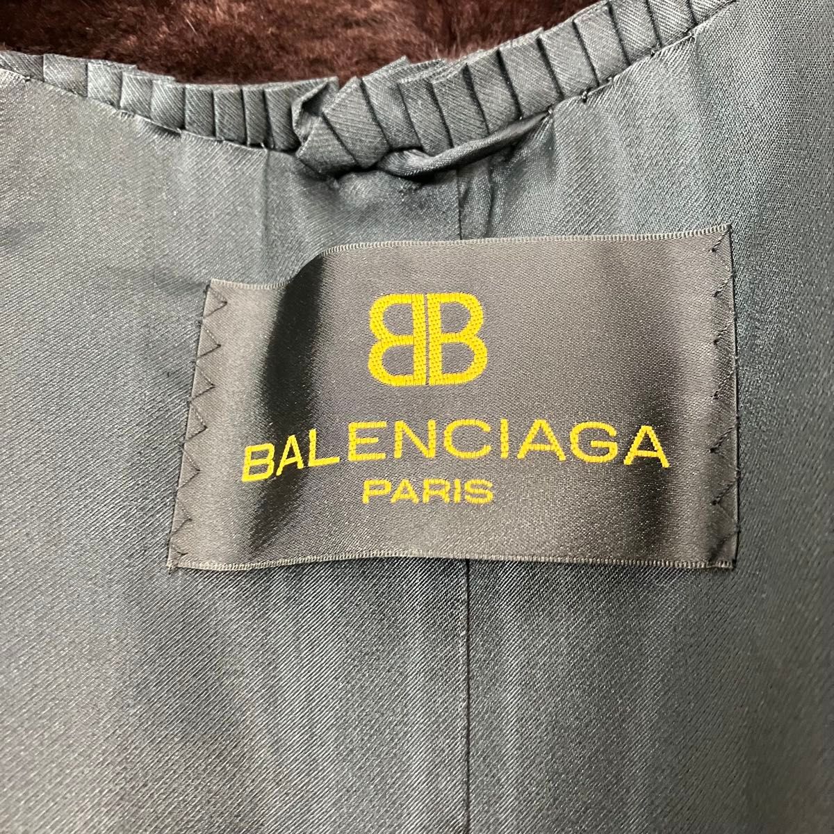 美品】 BALENCIAGA バレンシアガ サガミンク SAGAMINK ファー 美品】 BALENCIAGA バレンシアガ サガミンク SAGAMINK ファー