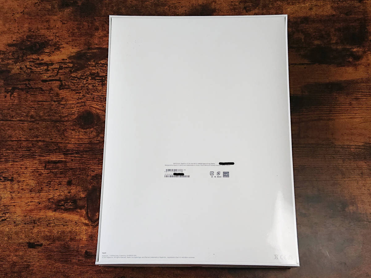 【新品未開封品 デモ機型番】アップル Apple iPad Pro (12.9インチ, Wi-Fi, 64GB) - スペースグレイ 3D113J 【MQDA2J/A同等品】_画像3