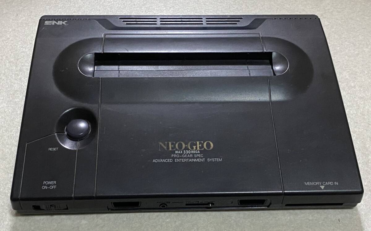 SNK ネオジオ NEO・GEO MAX330 MEGA PRO-GEAR SPEC 本体+ SNK ネオジオ NEO・GEO MAX330 MEGA PRO-GEAR SPEC 本体+