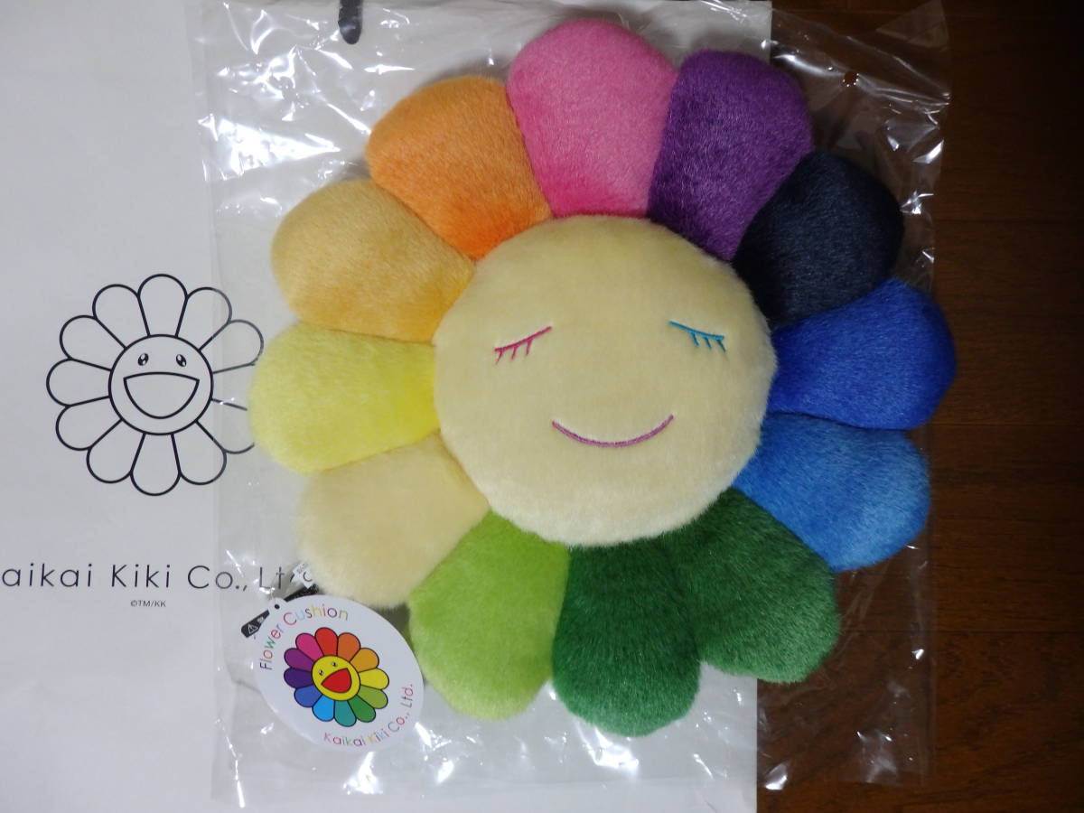 即決 新品 村上隆 フラワー お花 カイカイキキ レインボーフラワー