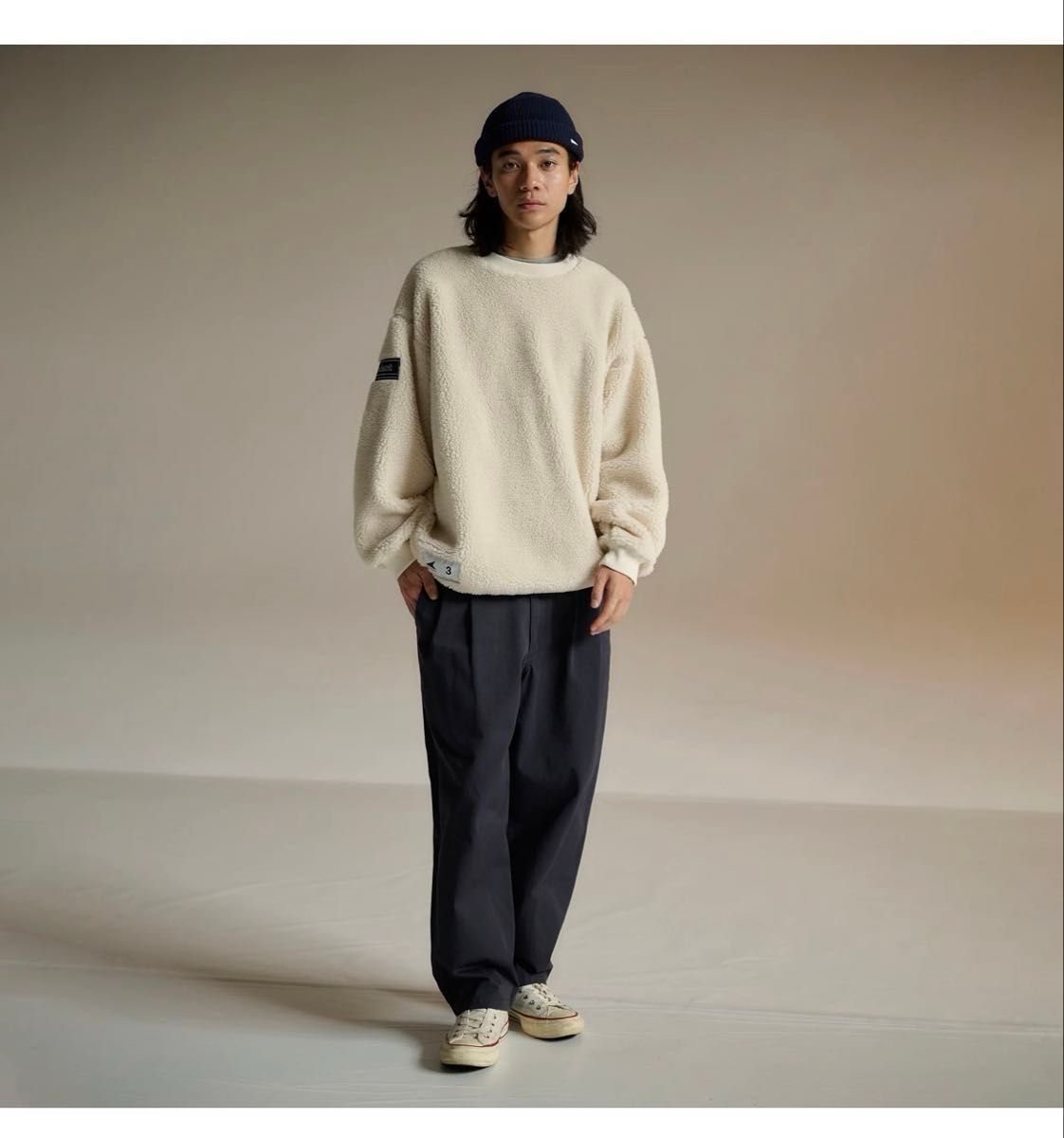 完売品DESCENDANT HORIZON FLEECE CREW NECK サイズ2(Mサイズ 完売品DESCENDANT HORIZON FLEECE CREW NECK サイズ2(Mサイズ