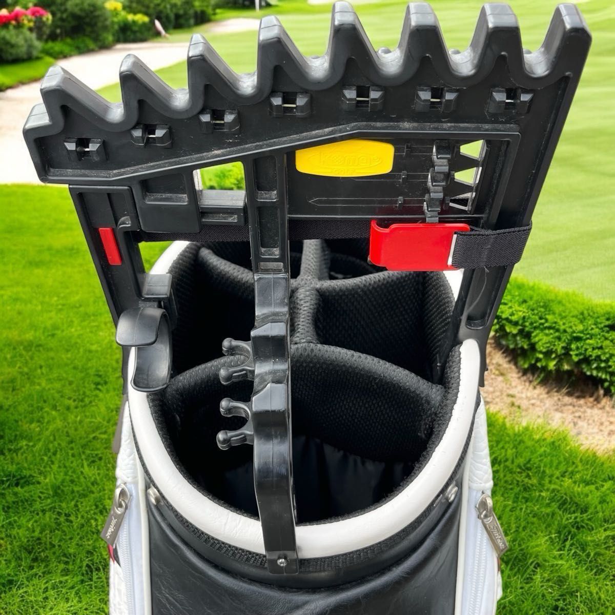 タイトリストキャディバッグクロコ型押し Titleist レア 希少品 タイトリストキャディバッグクロコ型押し Titleist レア 希少品