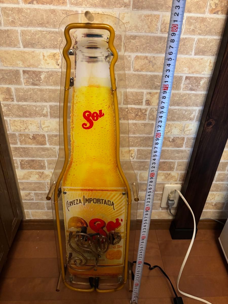 メキシコビール SOL ネオン管 大型ネオンサイン ディスプレイ メキシコビール SOL ネオン管 大型ネオンサイン ディスプレイ