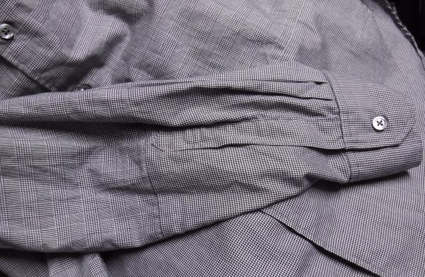 19AW Engineered Garments engineered garments Spread Collar Shirt Glen Plaid паста цвет рубашка XS лоскутное шитье 