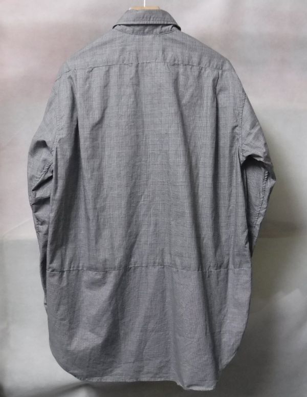 19AW Engineered Garments engineered garments Spread Collar Shirt Glen Plaid паста цвет рубашка XS лоскутное шитье 