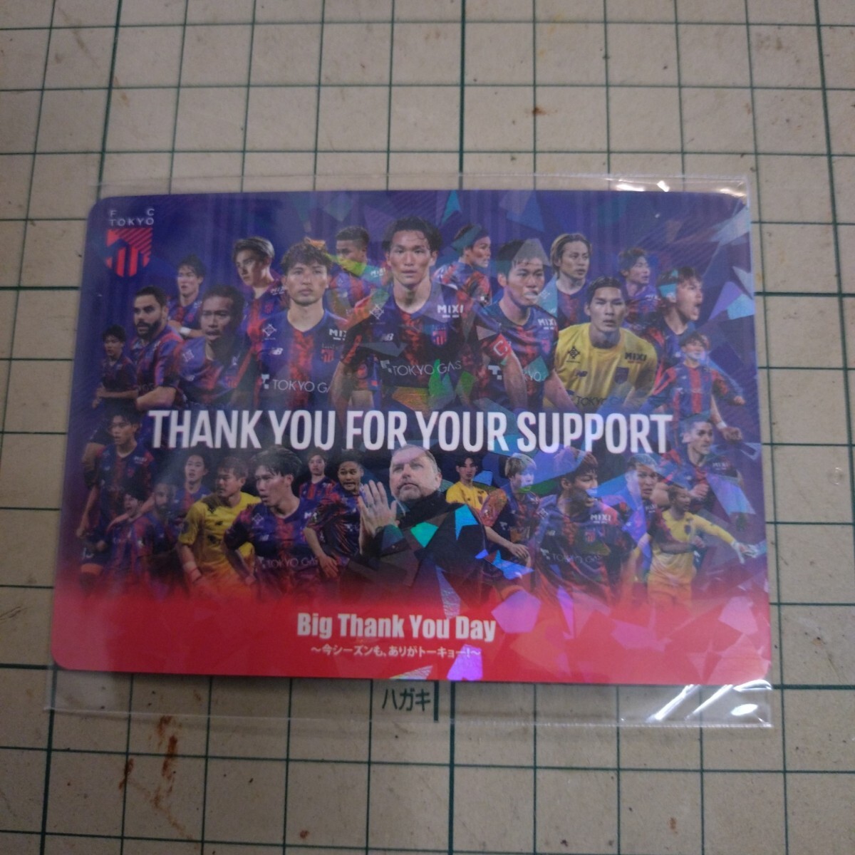 2024年12月8日入手　FC東京 カード _画像1