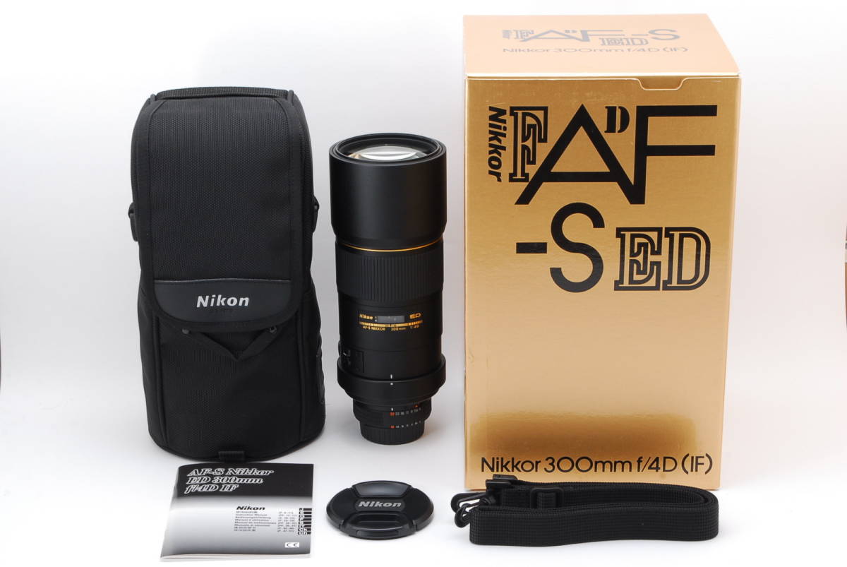 【美品】Nikon AF-S 300mm f/4 D if ED レンズ　元箱付き_画像1