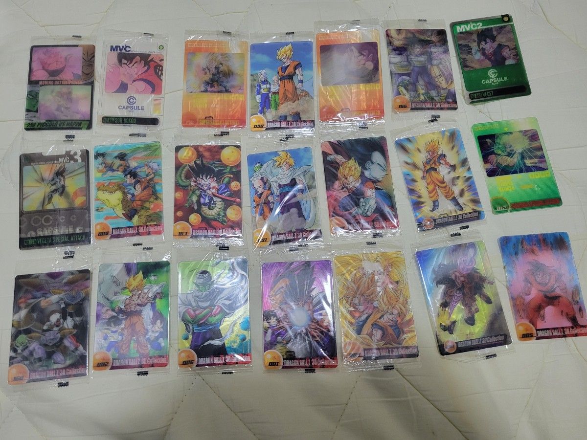 幸せなふたりに贈る結婚祝い ドラゴンボール 21 レアカードまとめ売り 初期 ウェハースカード ドラゴンボールカード