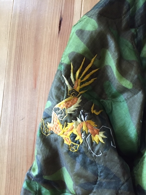 60's VIETNAM JACKET/ベトナムジャケット ベトジャン SOUVENIR JACKET/スーベニアジャケット  Camouflage/カモフラージュ 迷彩