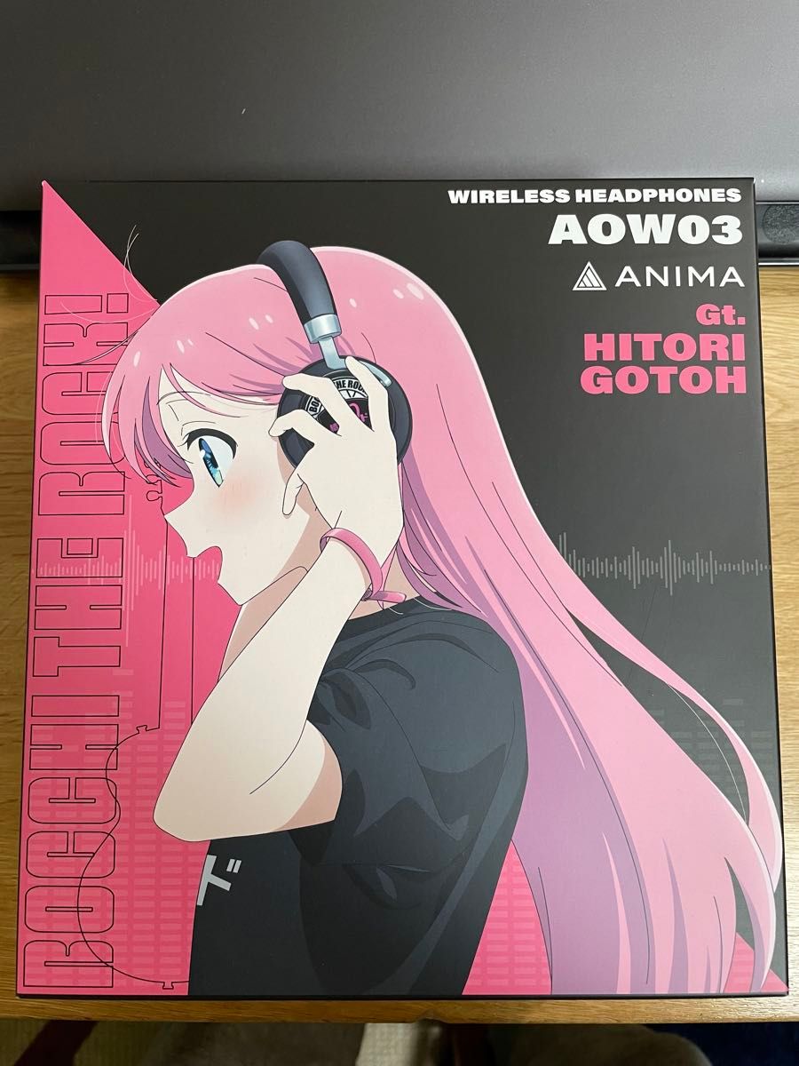 ONKYO AOW03 ワイヤレスヘッドホン ぼっち・ざ・ろっく 後藤 ONKYO AOW03 ワイヤレスヘッドホン ぼっち・ざ・ろっく 後藤
