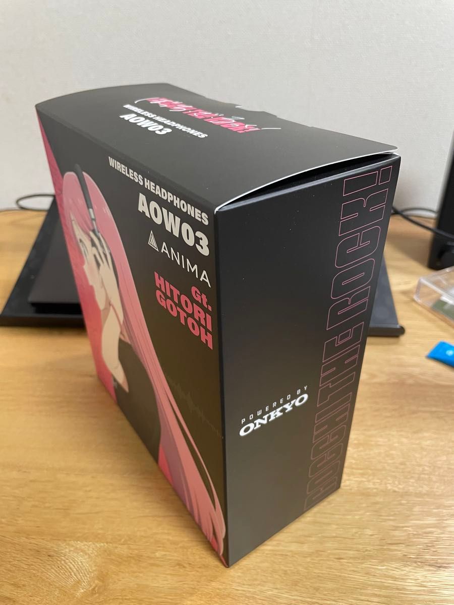 ONKYO AOW03 ワイヤレスヘッドホン ぼっち・ざ・ろっく 後藤 ONKYO AOW03 ワイヤレスヘッドホン ぼっち・ざ・ろっく 後藤