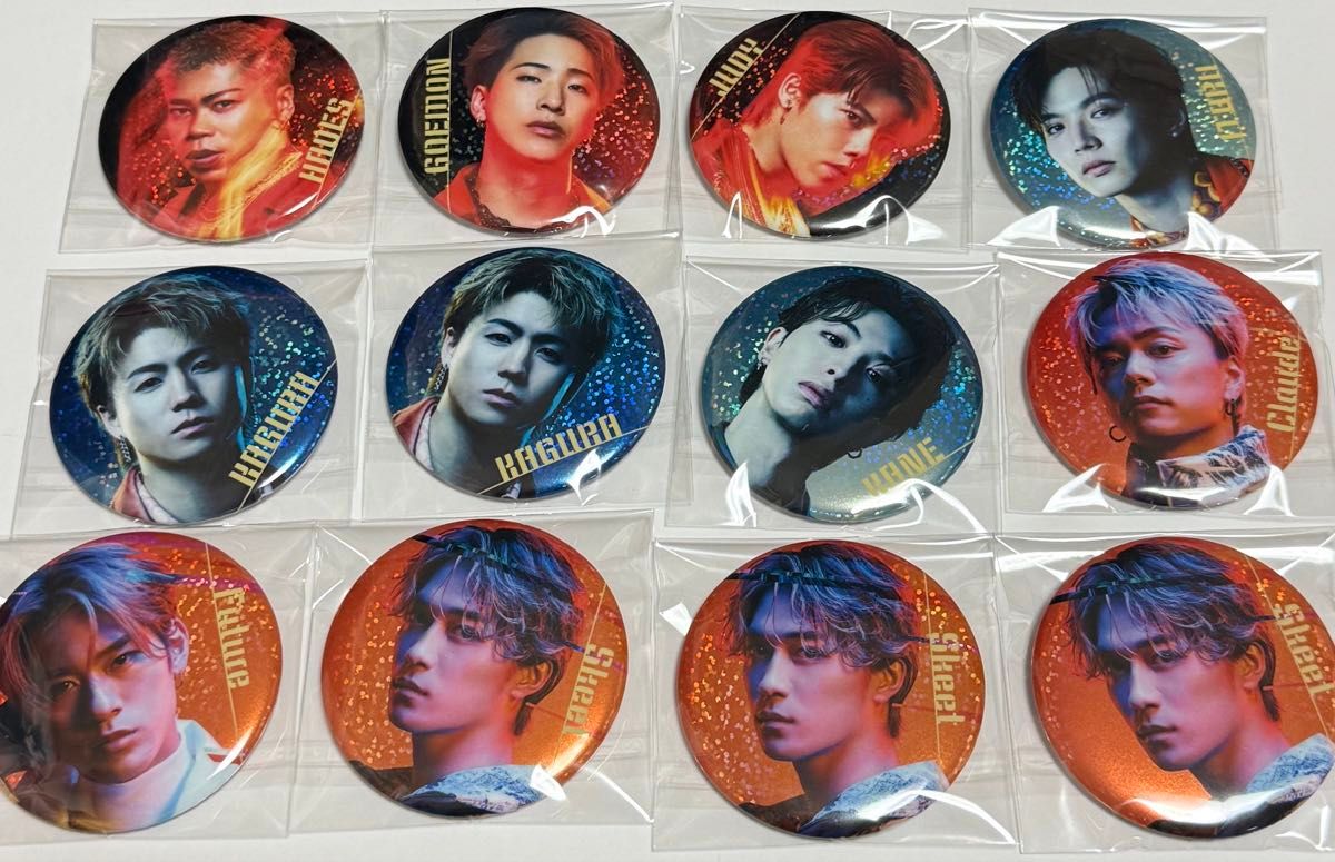 BOT 缶バッジ FANTASTICS THE RAMPAGE ファンタ ランペ battle of tokyo