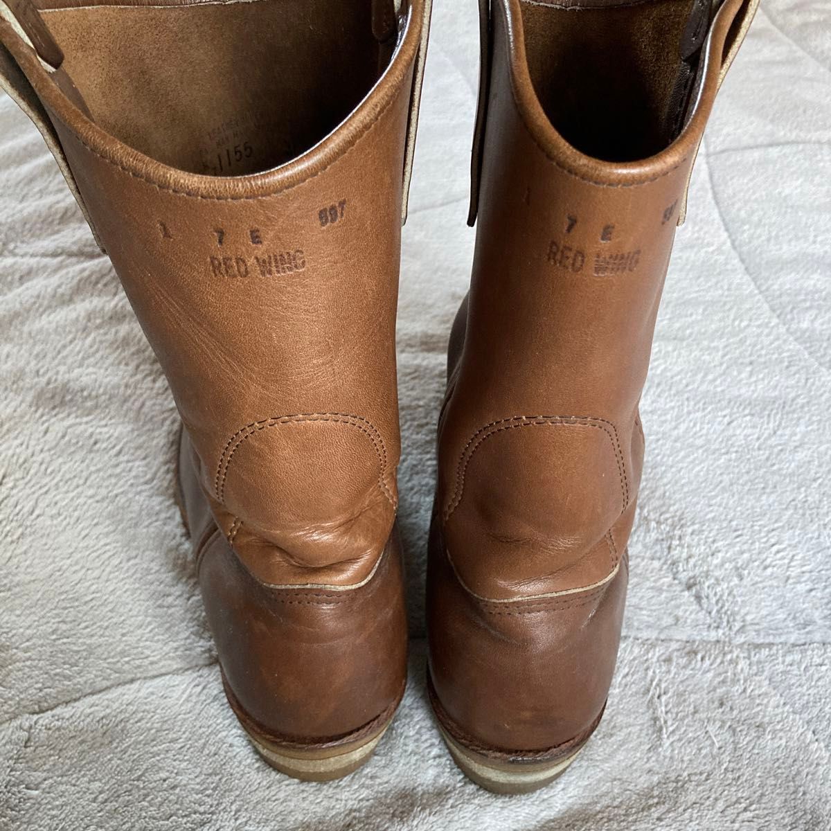 RED WING レッドウィング ペコスブーツ 刺繍羽根タグ ダーク RED WING レッドウィング ペコスブーツ 刺繍羽根タグ ダーク