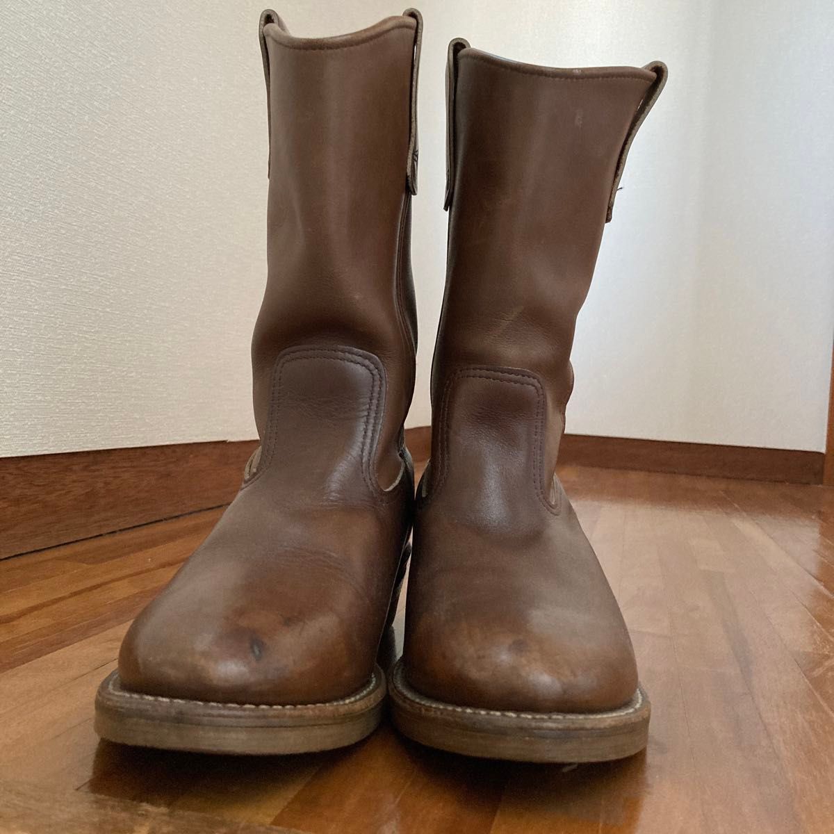 RED WING レッドウィング ペコスブーツ 刺繍羽根タグ ダーク RED WING レッドウィング ペコスブーツ 刺繍羽根タグ ダーク