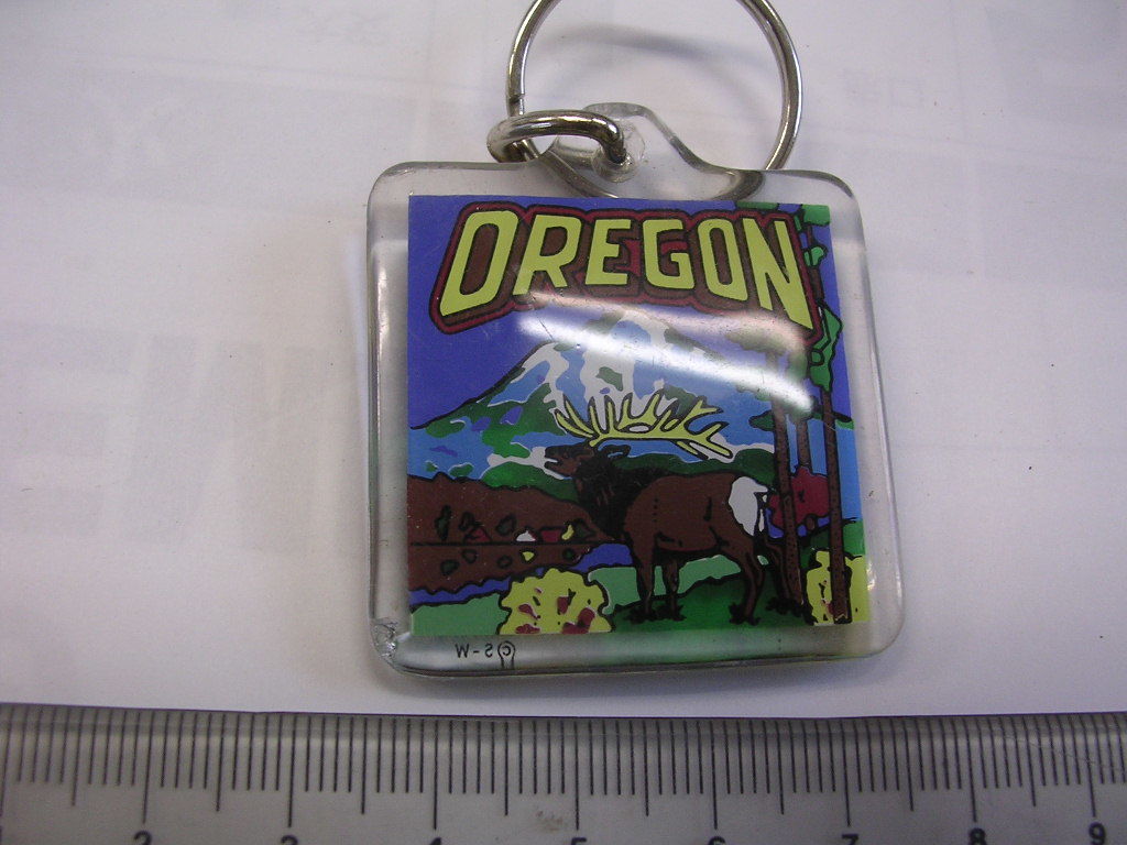 キーホルダー ■ オレゴン？ＯＲＥＧＯＮ ■/＃１７０７_画像2