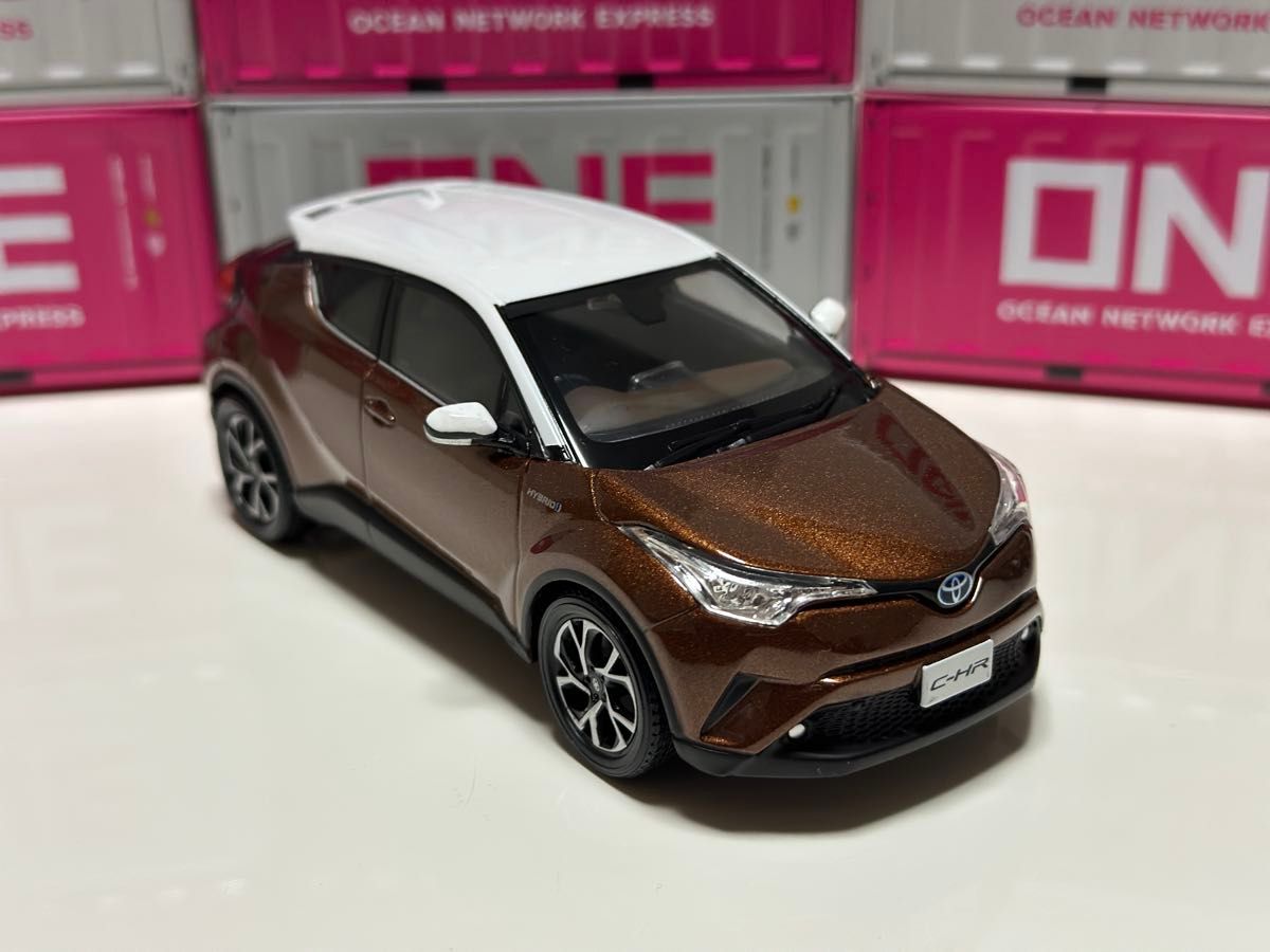 トヨタ C-HR カラーサンプル ミニカー セット ツートンカラー トヨタC-HR カラーサンプルミニカー 非売品
