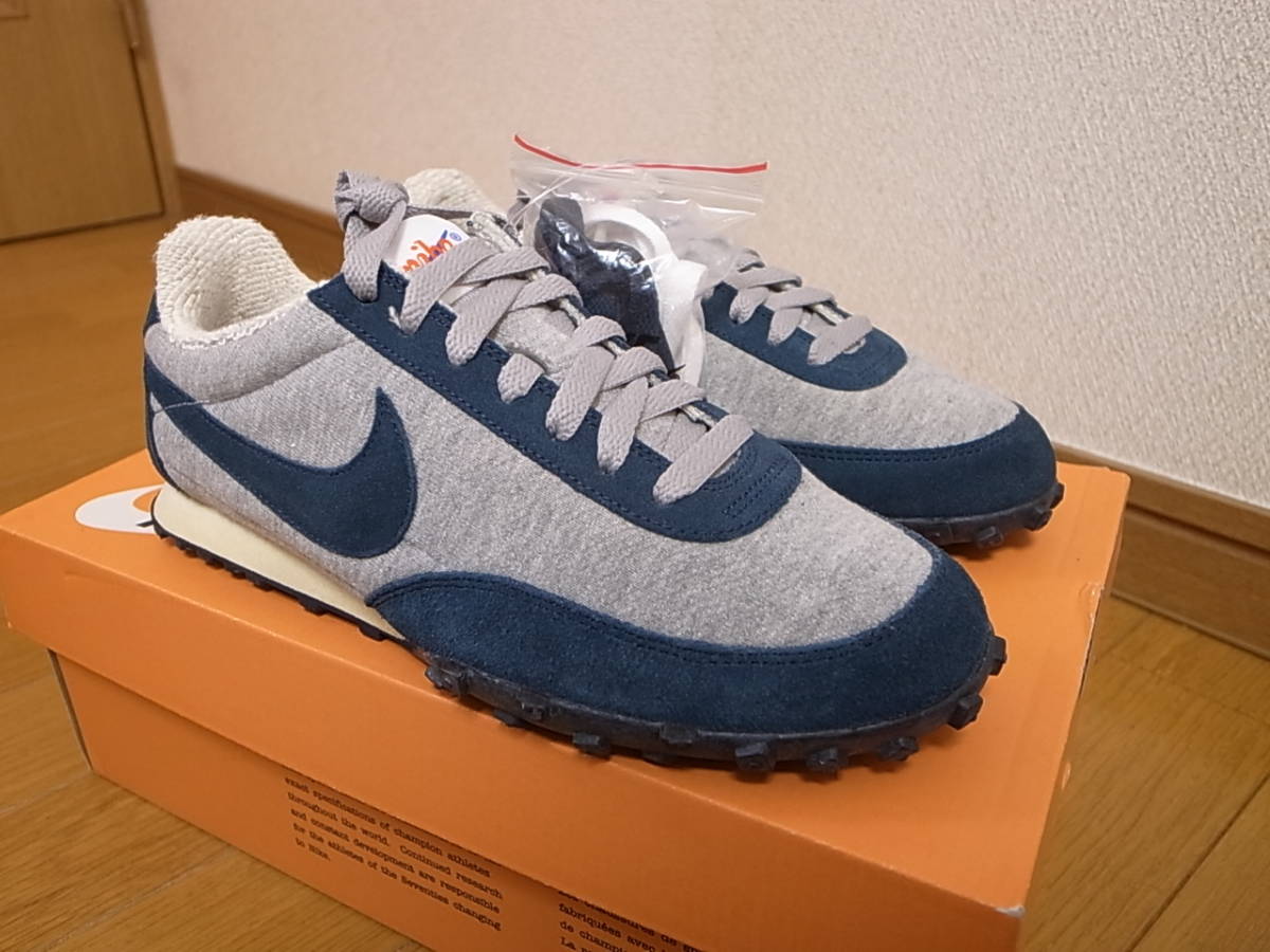 【送料無料 即決】LOOPWHEELER ループウィラー別注 限定 コラボ スエット生地 NIKE WAFFLE RACER PRM 24.5cm US6.5 新品 ワッフルレーサー