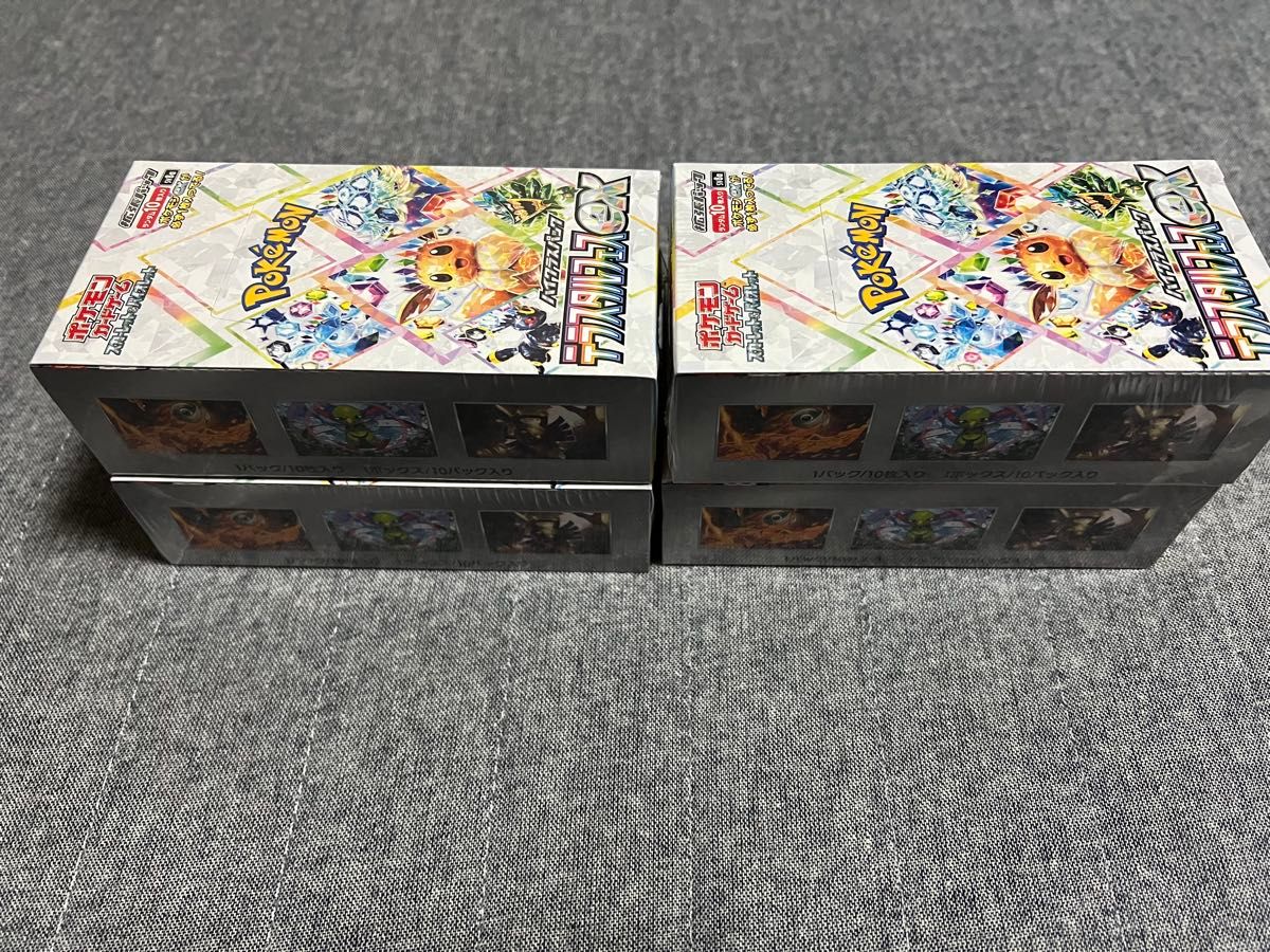 ポケモンカードゲーム テラスタルフェスex シュリンク付 4BOX ポケモンカードゲーム テラスタルフェスex シュリンク付 4BOX