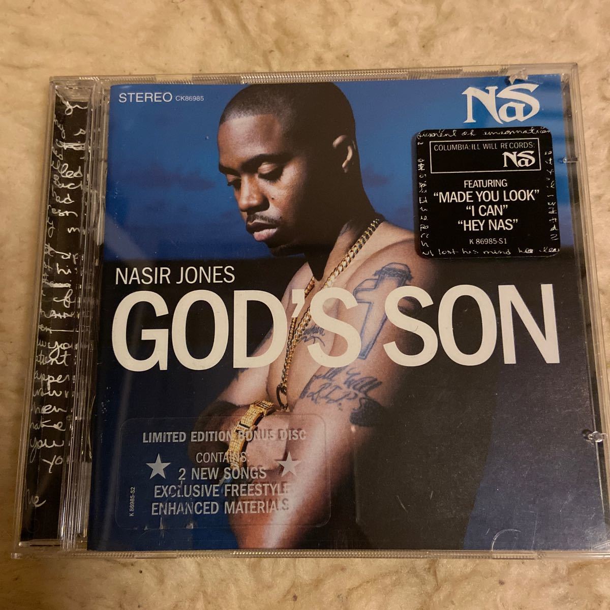 NAS GOD'S SON 2枚組　CD_画像1