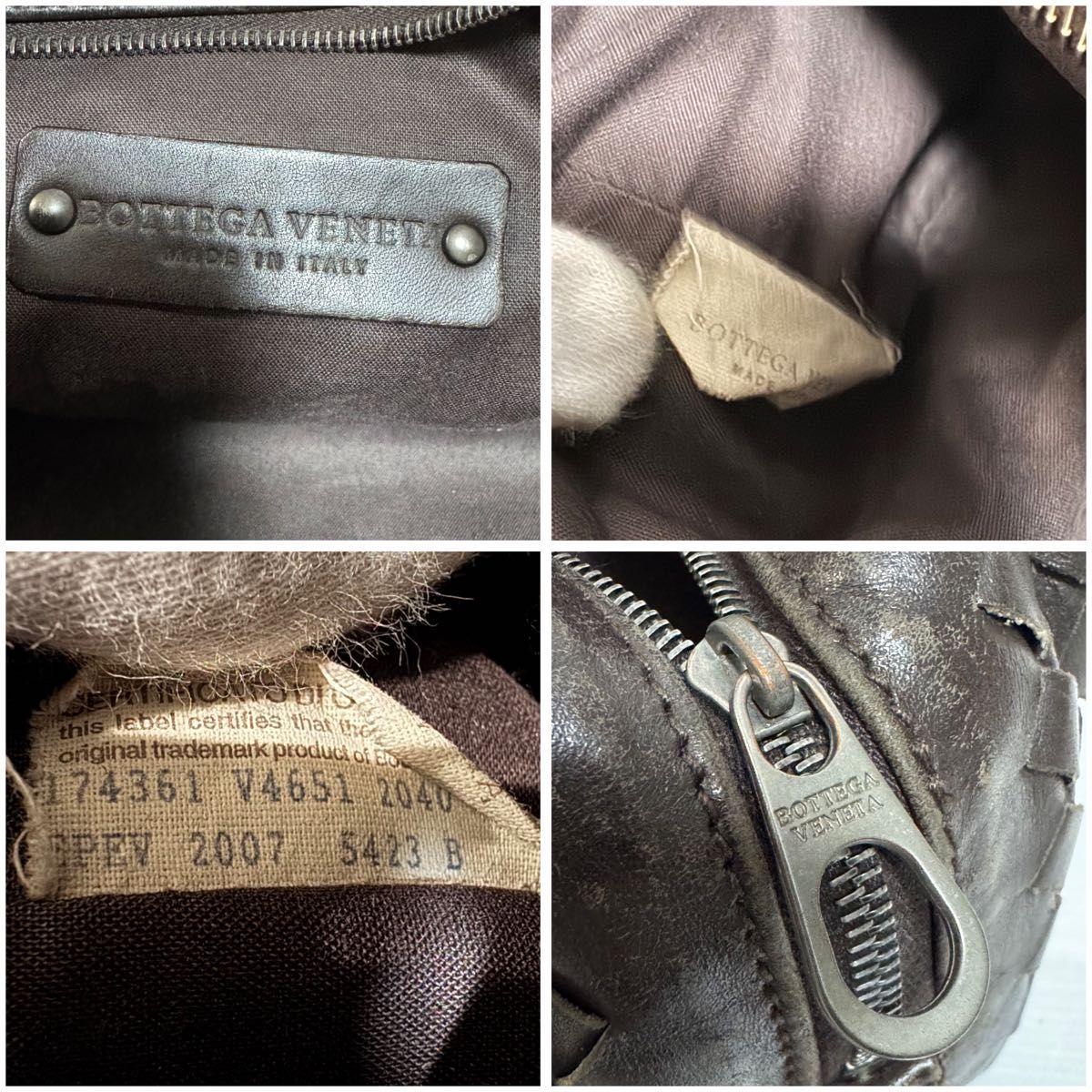 BOTTEGA VENETA ボッテガ ヴェネタ イントレチャート 編み込み BOTTEGA VENETA ボッテガ ヴェネタ イントレチャート 編み込み