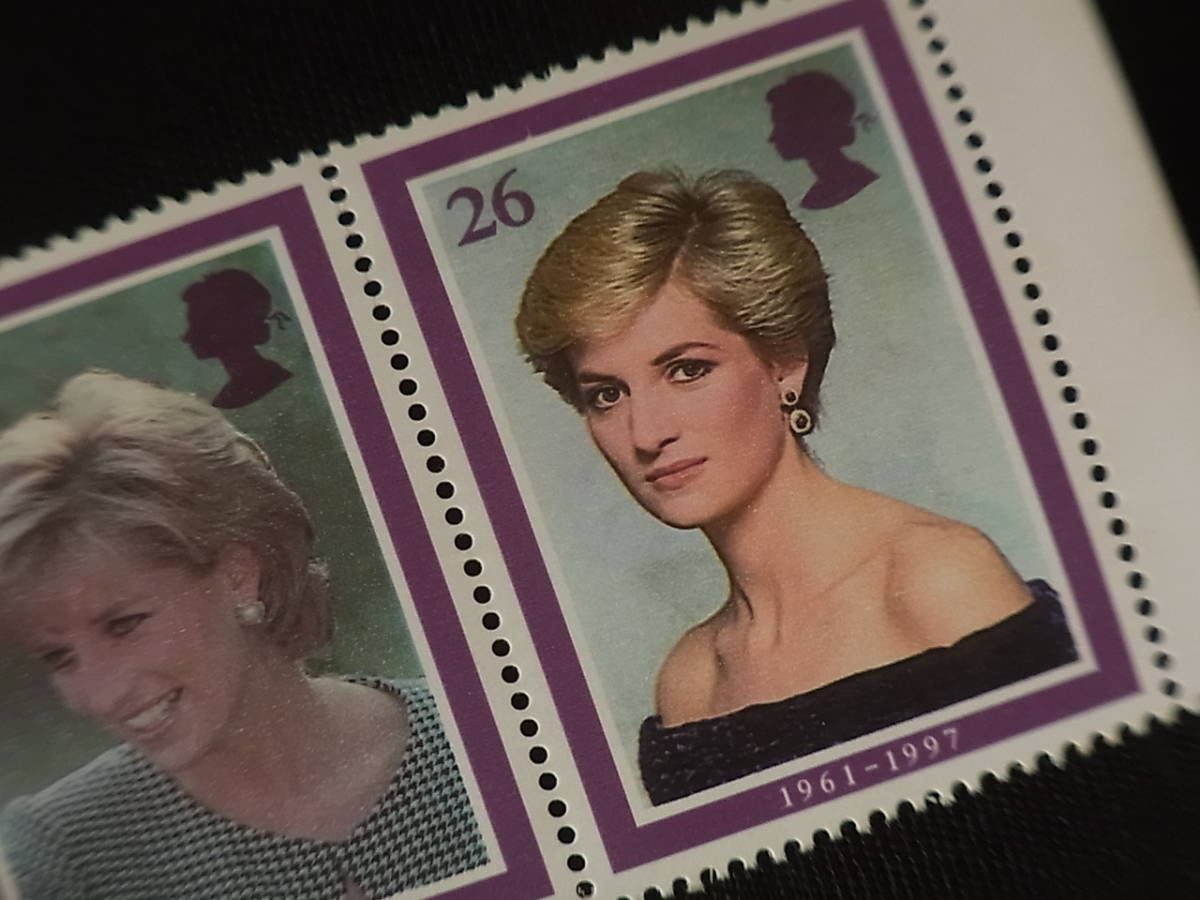 DIANA, PRINCESS of WALES　ダイアナ妃（１９６１～１９９７）　未使用切手　５枚_画像6