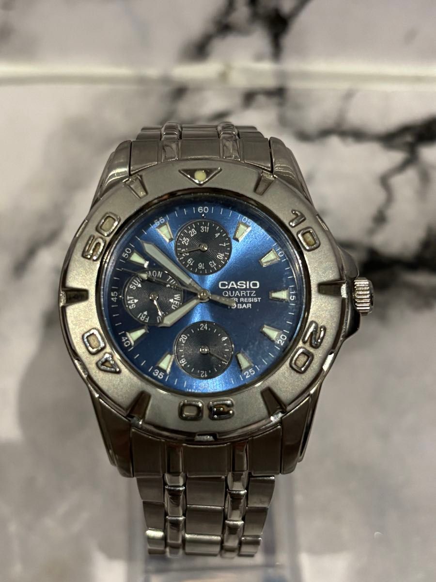 腕時計 CASIO QUARTZ カシオ クォーツ MTD-1047 WATER RESISTANT 腕時計 CASIO QUARTZ カシオ クォーツ MTD-1047 WATER RESISTANT