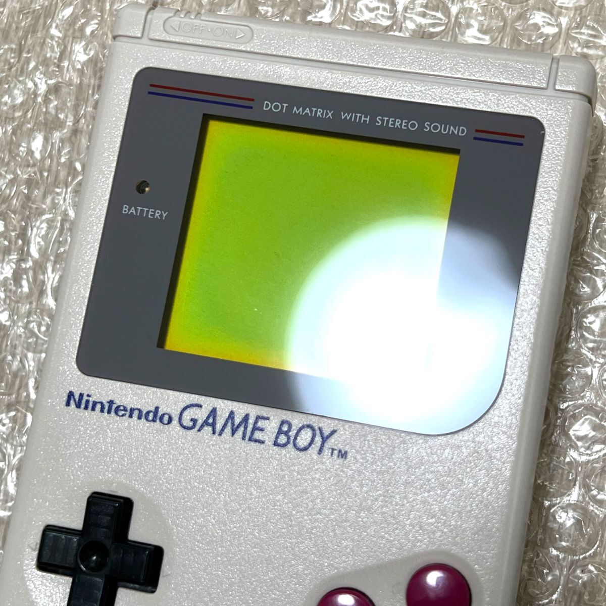 美品・動作確認済み〉GB 初代 ゲームボーイ ブロス 本体 DMG-01 美品・動作確認済み〉GB 初代 ゲームボーイ ブロス 本体 DMG-01