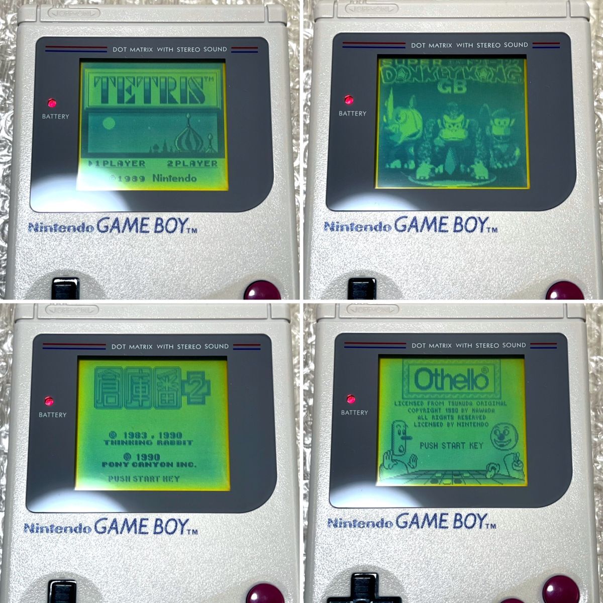美品・動作確認済み〉GB 初代 ゲームボーイ ブロス 本体 DMG-01 美品・動作確認済み〉GB 初代 ゲームボーイ ブロス 本体 DMG-01