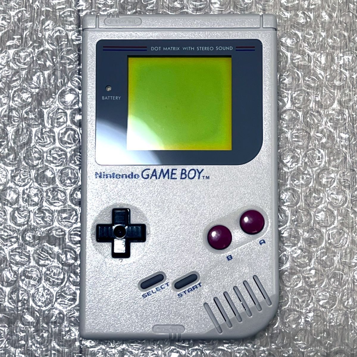 美品・動作確認済み〉GB 初代 ゲームボーイ ブロス 本体 DMG-01 美品・動作確認済み〉GB 初代 ゲームボーイ ブロス 本体 DMG-01