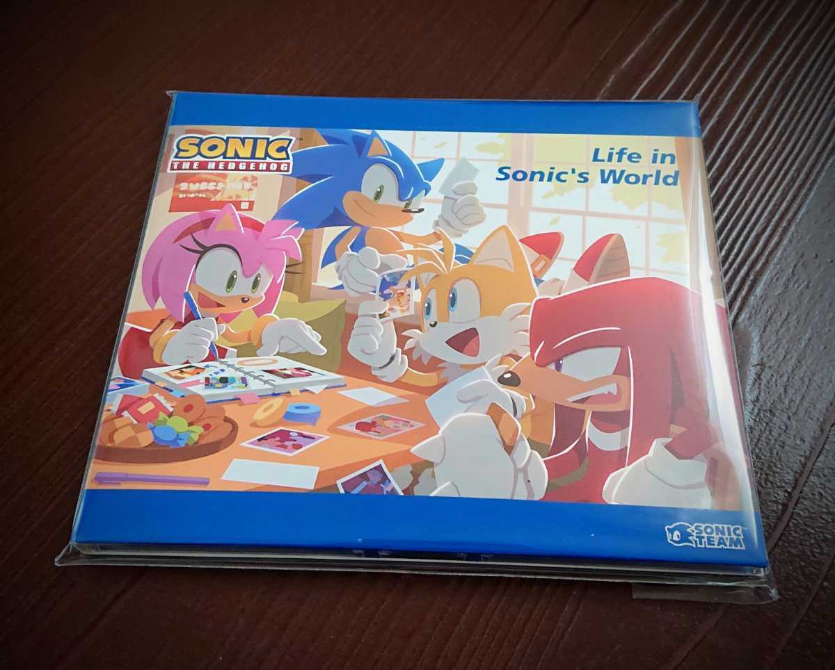 CD「Life in Sonic's World」SEGA SONIC THE HEDGEHOG 単体非売品 新品 未使用 未開封 匿名配送 セガ ソニック