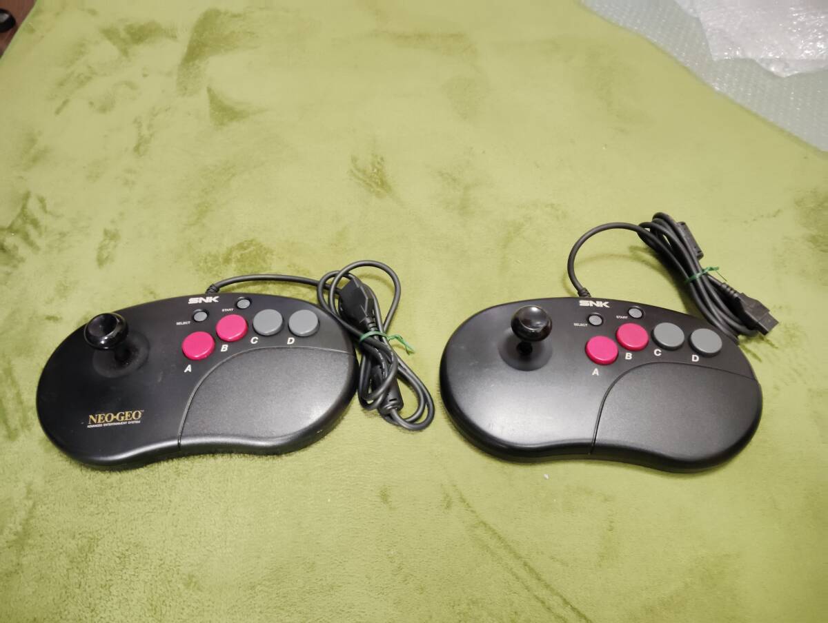 NEO GEO ネオジオ CD　コントローラー プロ ２個セット