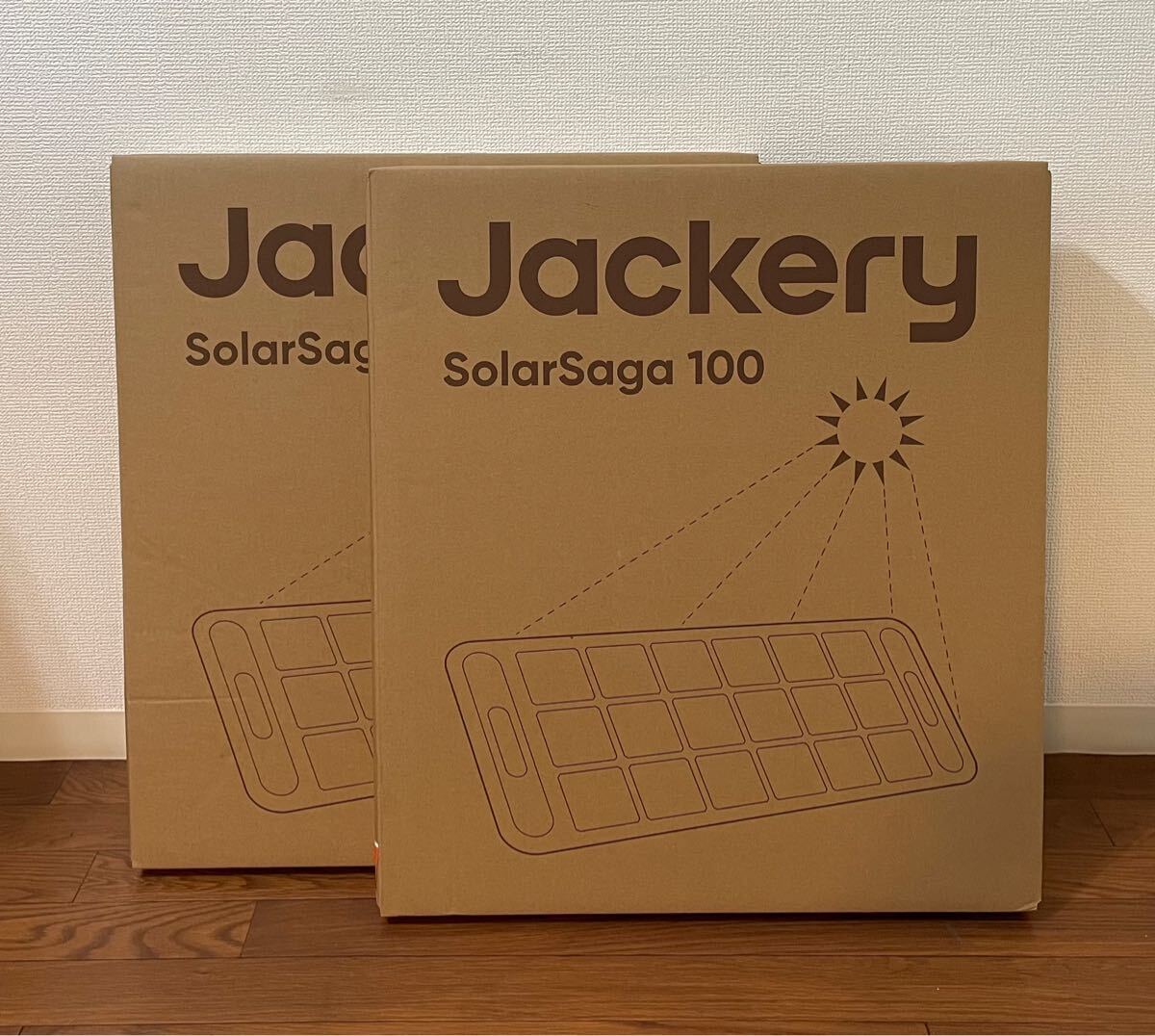 2個セット Jackery SolarSaga100 JS-100F