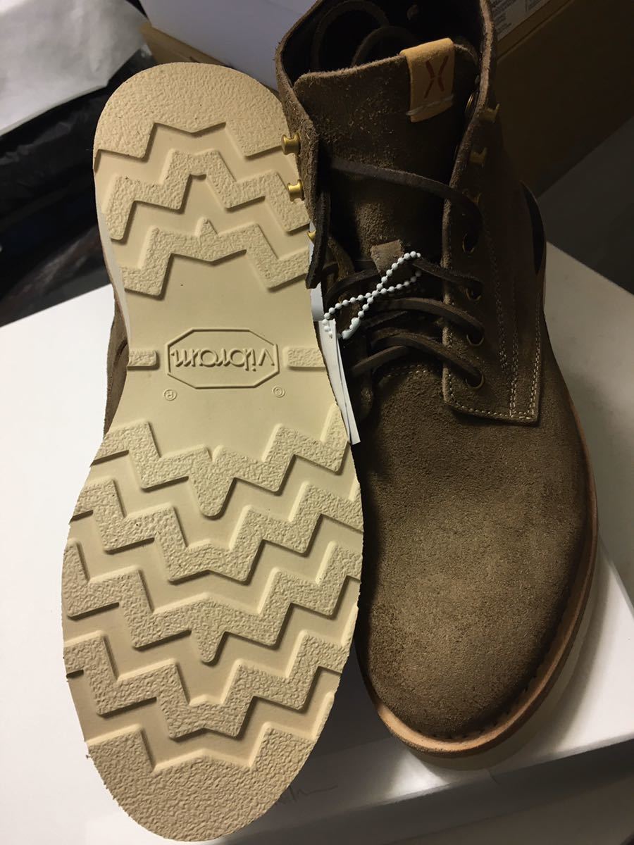 ビズビム visvim VIRGIL BOOTS-FOLK VEG SUEDE SAND M8.5_画像5