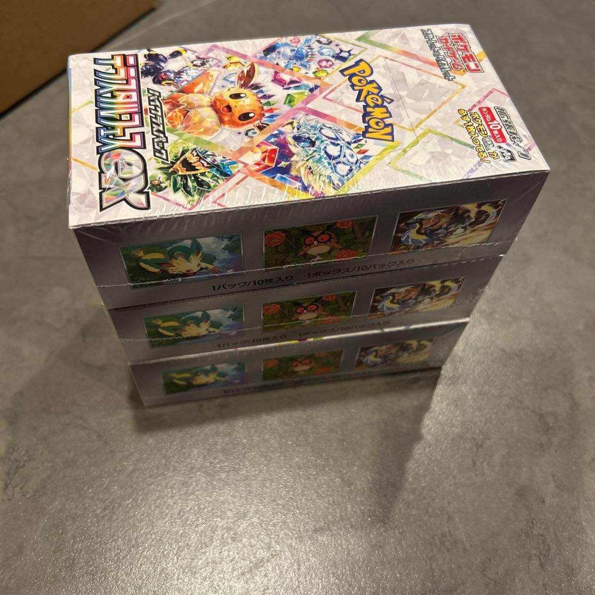 ポケモンカード テラスタルフェス ex 3BOX シュリンク付き 新品 ポケモンカード テラスタルフェス ex 3BOX シュリンク付き 新品