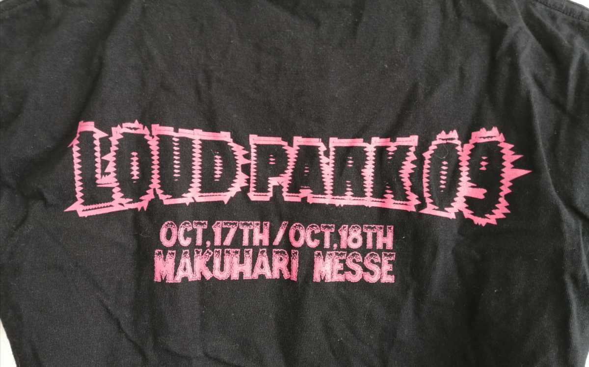 Tシャツ loud park2009 ラウドパーク2009　Sサイズ　used　ゆうパケット　返品対応可能_画像5