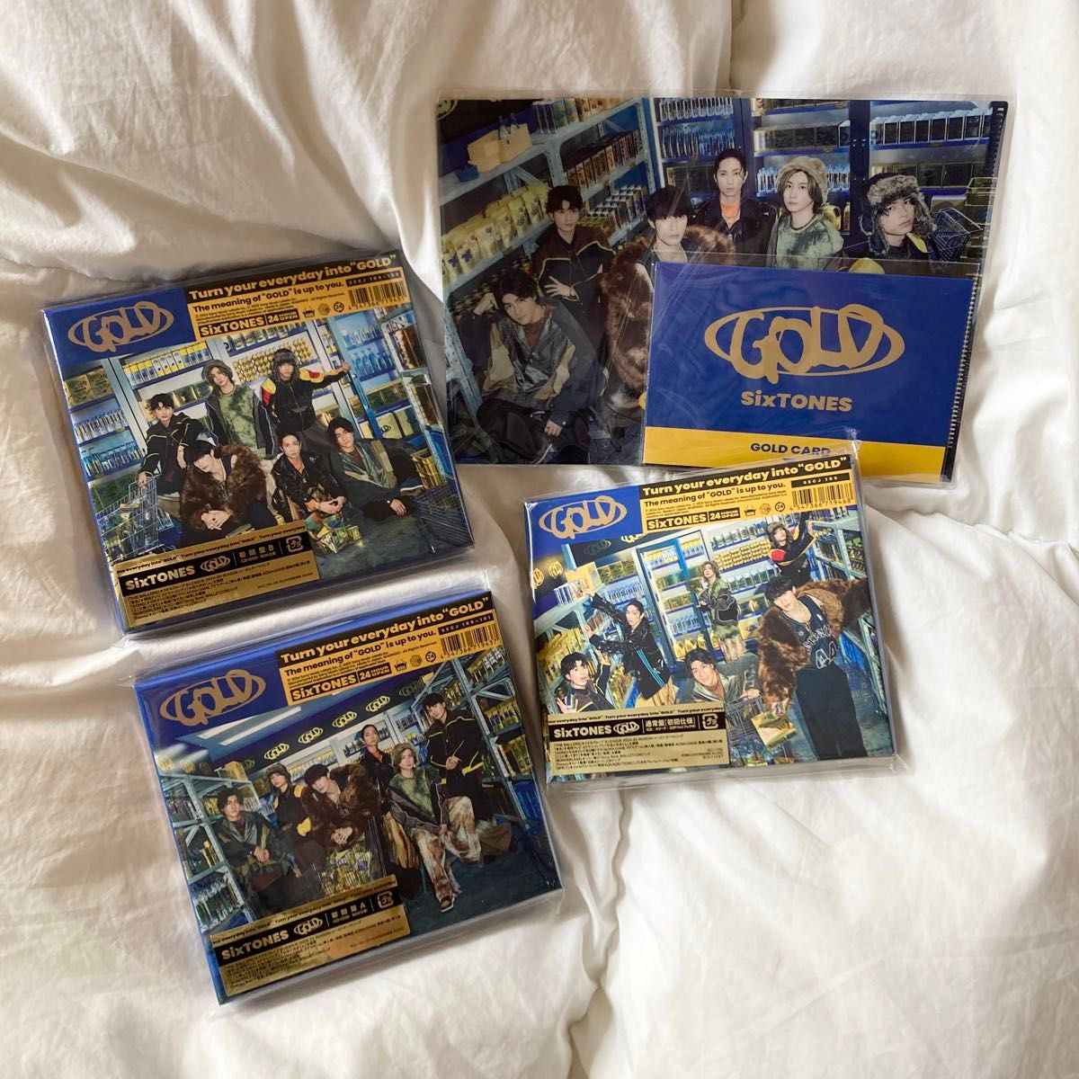 SixTONES GOLD 3形態 CD+DVD 全特典付き|Yahoo!フリマ(旧 SixTONES GOLD 3形態 CD+DVD 全特典付き|Yahoo!フリマ(旧