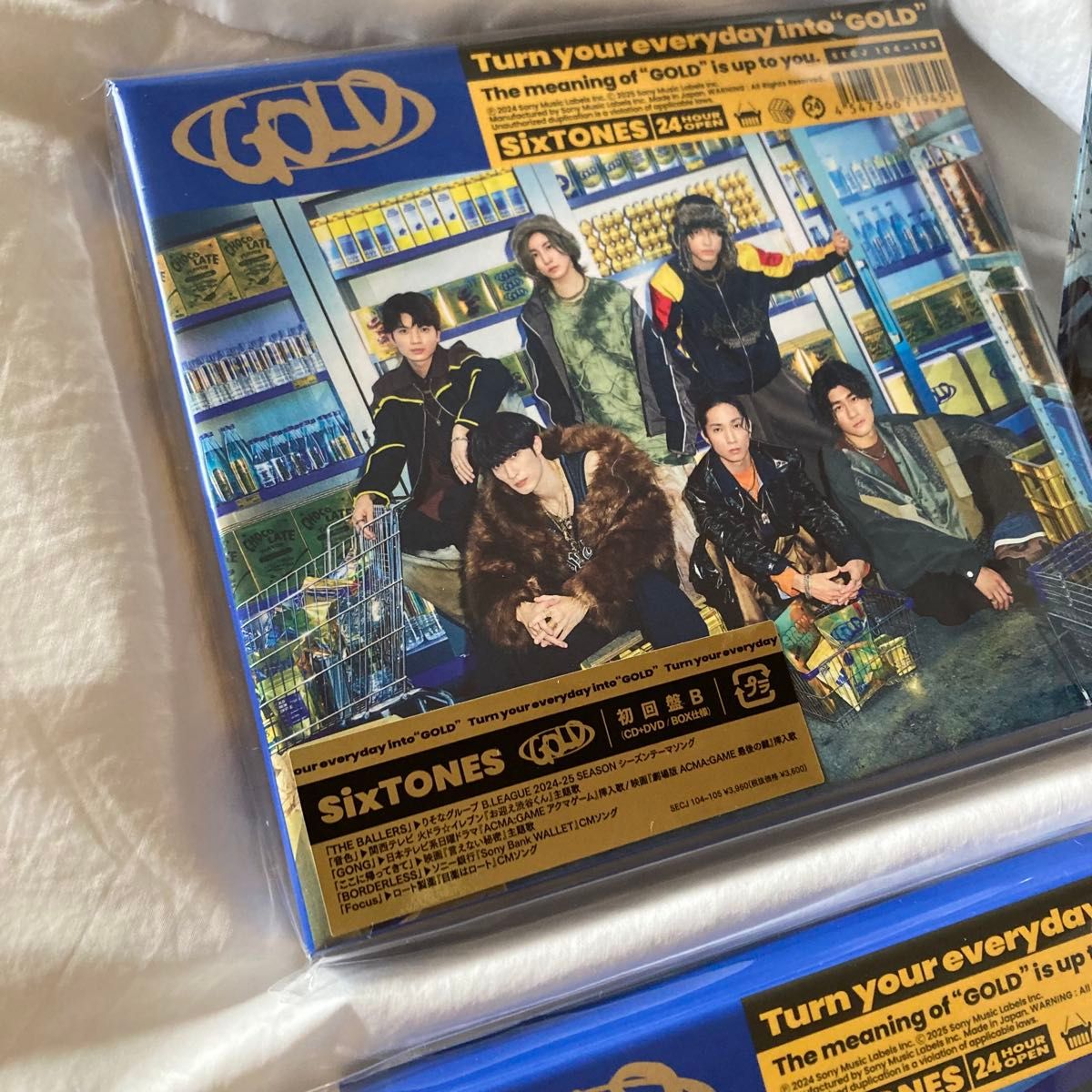 SixTONES GOLD 3形態 CD+DVD 全特典付き|Yahoo!フリマ(旧 SixTONES GOLD 3形態 CD+DVD 全特典付き|Yahoo!フリマ(旧