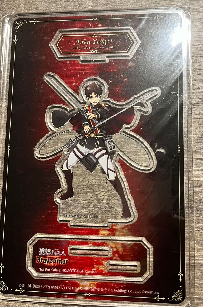 進撃の巨人 リヴァイ エレン ブレオダ アクリルスタンド|Yahoo 進撃の巨人 リヴァイ エレン ブレオダ アクリルスタンド|Yahoo