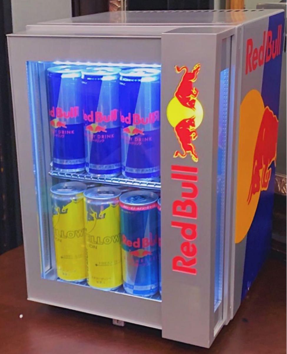 RedBull レッドブル冷蔵庫 陳列ケース 冷却不調 ライト点灯可能 RedBull レッドブル冷蔵庫 陳列ケース 冷却不調 ライト点灯可能