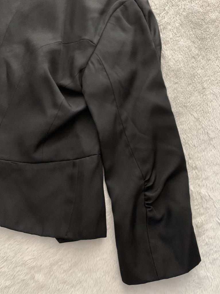 COMME des GARCONS ブラックデザインジャケット sizeM