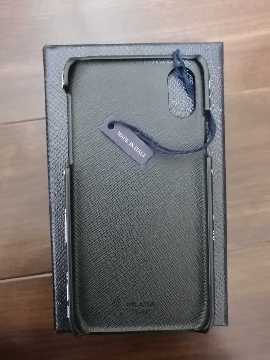 新品【PRADA】iPhone X ケース☆シーガル☆未使用正規品☆汚れあり_画像5