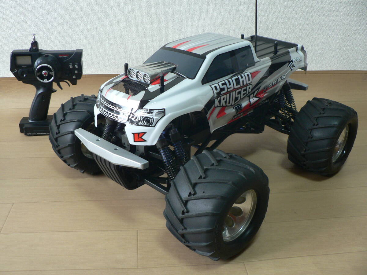 公式サイト Yahoo!オークション - Kyosho 1/8 エンジンカー動作品【ギガ 完成品(エンジン)