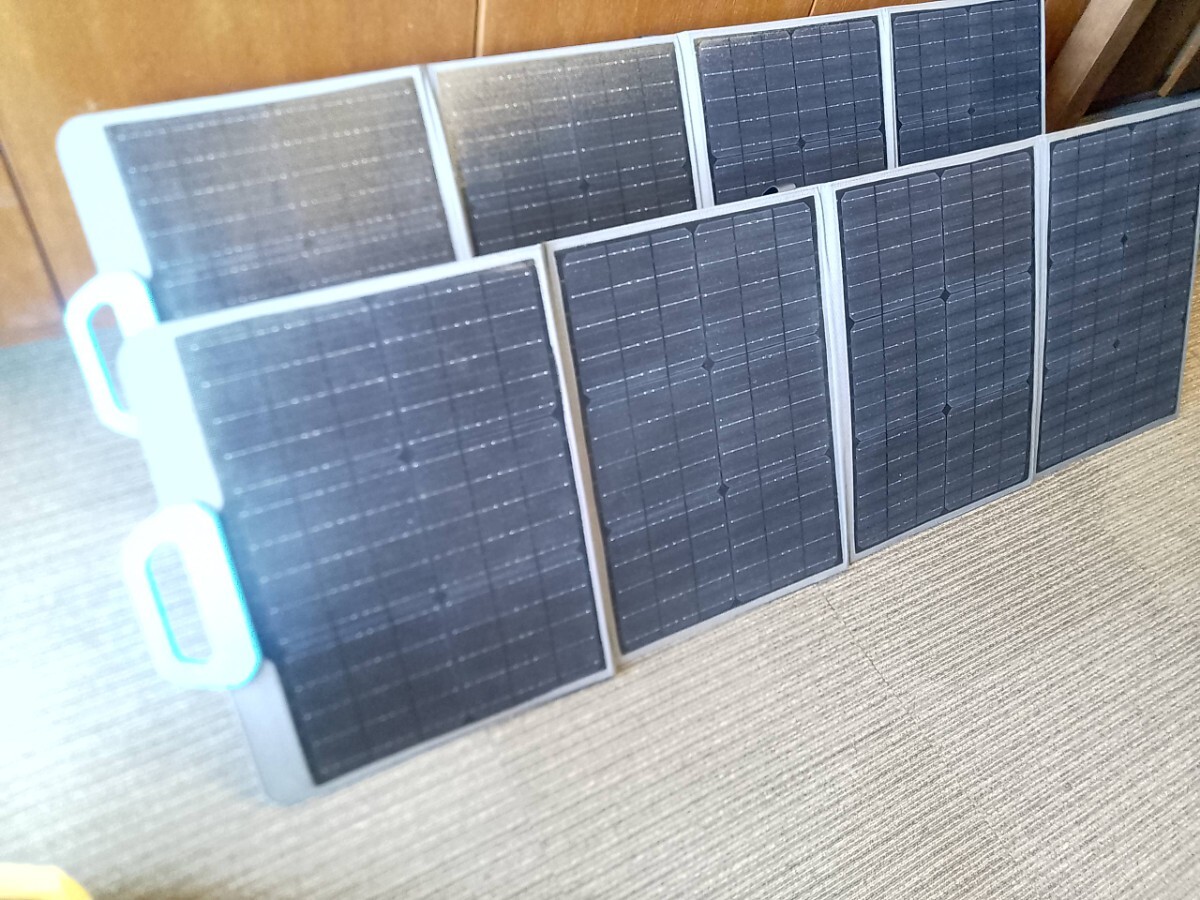 【送料無料!!】BLUETTI PV120(120W) ソーラーパネル 2枚セット