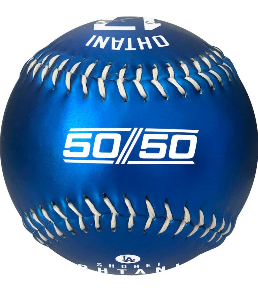 大谷翔平 50/50 達成記念ボール ブルー/青 ドジャース 50-50 大谷翔平 50/50 達成記念ボール ブルー/青 ドジャース 50-50