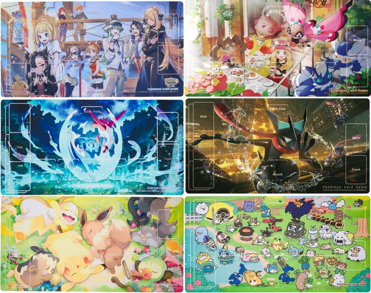 ポケモンカード 未開封プレイマット 6枚セット|Yahoo!フリマ ポケモンカード 未開封プレイマット 6枚セット|Yahoo!フリマ
