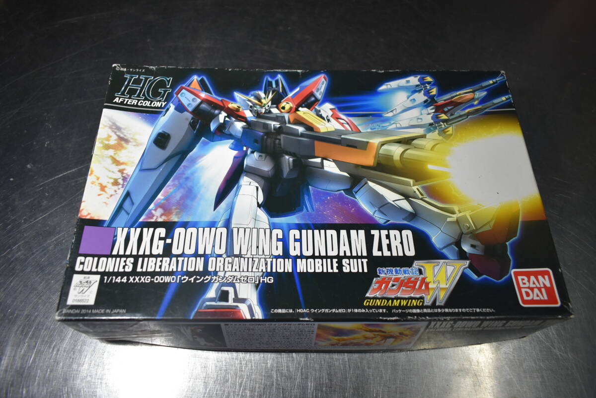 Qo214 2014 BANDAI 1:144 HGAC Gundam Wing XXXG-00W0 Wing Gundam Zero 新機動戦記ガンダムW ウイングガンダムゼロ*80