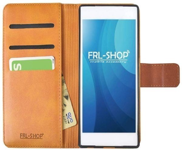 FRL-SHOP◆ iPhone11 ケース ◆ バイカラ― レザー 手帳型 カバー ◆ F-28 ca☆_画像2
