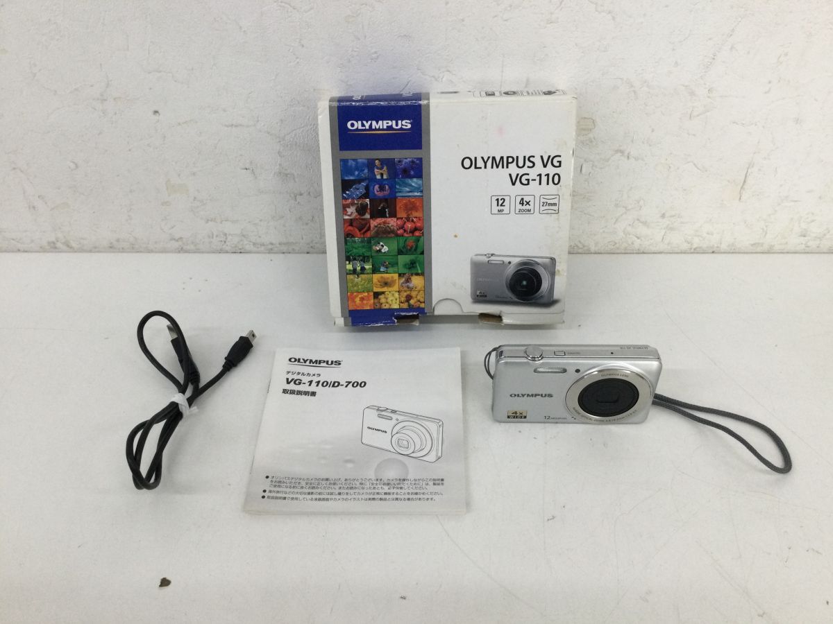Camera Olympus Digital VG-110 No Silver - 12.0MP Video Photo B&amp 