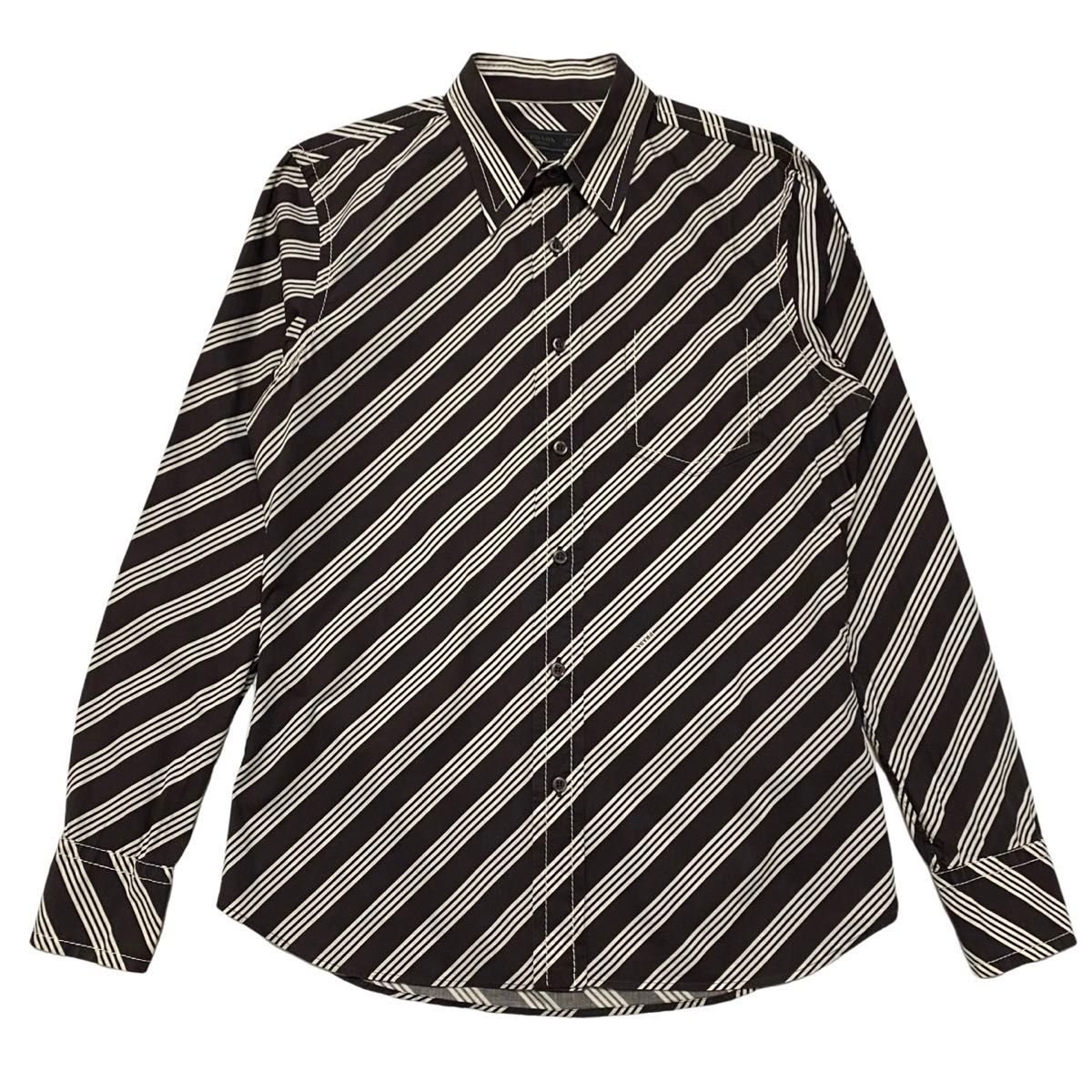 PRADA プラダ アーカイブ 15ss ステッチワーク 柄 長袖 ボタン PRADA プラダ アーカイブ 15ss ステッチワーク 柄 長袖 ボタン